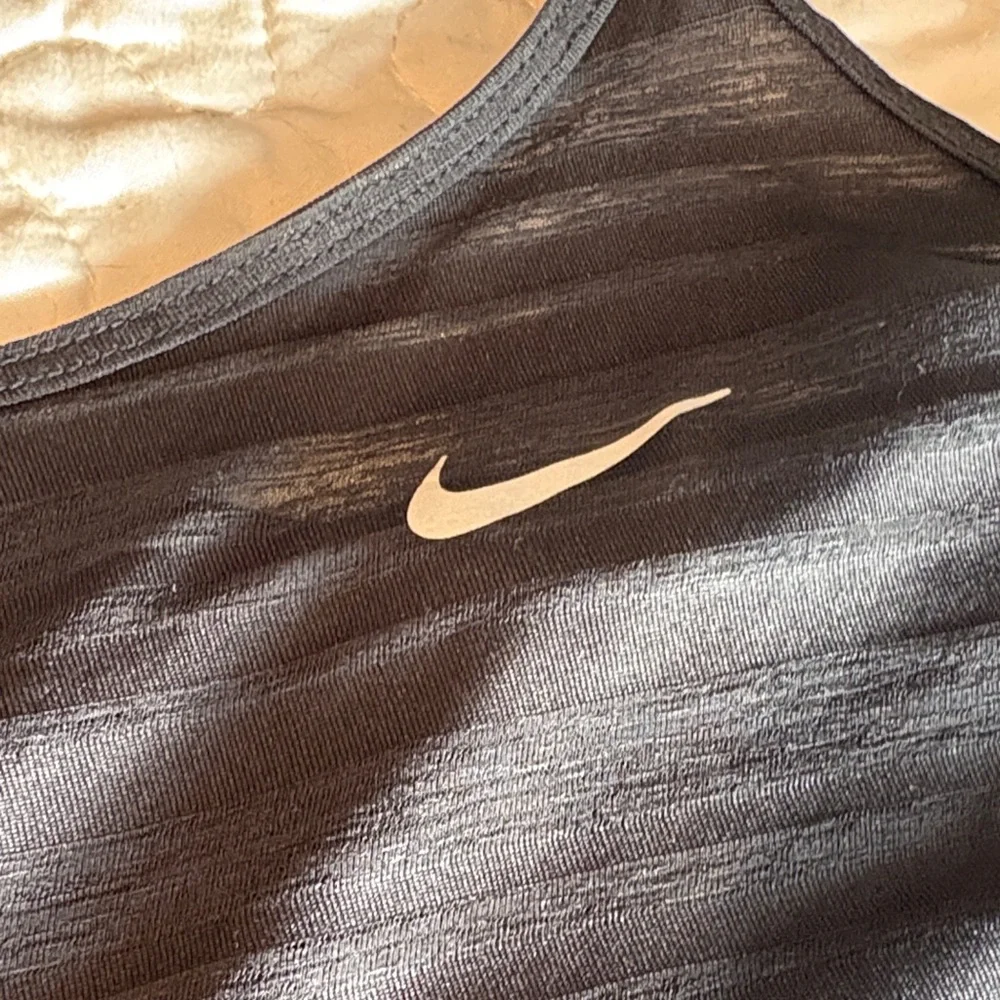 Nike Women's Black Strappy Tank Top - Picture 3 of 8